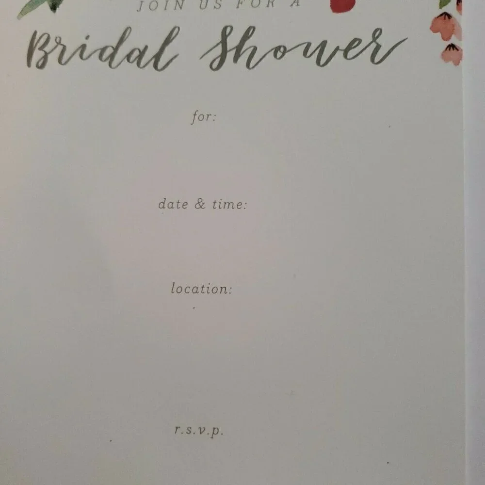 Spritz bridal shower